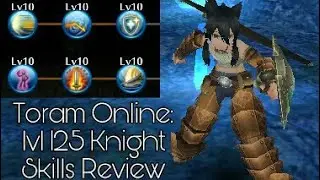 (OLD) Toram Online: Knight Skills (125 cap & under) Review, Analysis, Demonstration, & Guide.
