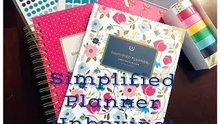 Emily Ley Simplified Planner Unboxing!