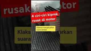 5 ciri-ciri kiprok motor rusak di motor #shorts