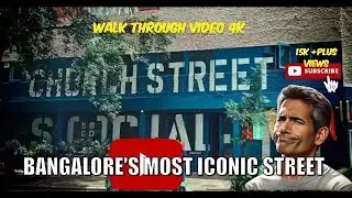Church Street - MG Road Night Life | Bangalore | India |4k Walk through | Brigade Road