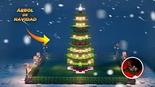 🎄​&Aacute;RBOL DE NAVIDAD CON ILUMINACI&Oacute;N EN MINECRAFT | Tutorial | ZEROJMGAMES