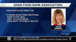 Iowa Food Bank Association welcomes new leader Katie Sorrell
