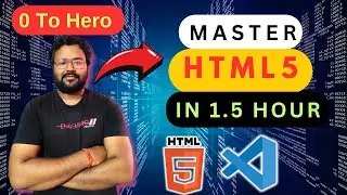HTML5 Crash Course: Master HTML in One Video! 🔥| Beginner To Advance 💪 | Shubham Bytes