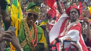 Ojude Oba 2025-  Young Girl From Kuku Family Challenges Faruq Oreagba King Of Steeze