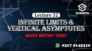 32. Infinite Limits & Vertical Asymptote | 2nd Year Maths by Ishraq Khan | NUST Entry Test Prep