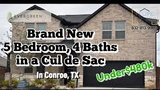EVERGREEN in Conroe, TX - 5 Bedroom/4 Bath in a Cul de Sac #homeforsale #texas #tx