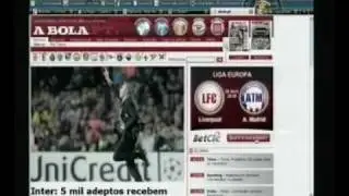 Barcellona  - Inter   (28-04-2010) rassegna stampa e malpensa 2/2