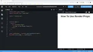 React Render Props For Beginners