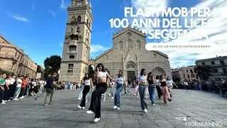 Messina. A piazza Duomo si balla: gli studenti del Seguenza celebrano il centenario con un flash mob