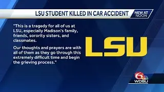 LSU student struck, killed