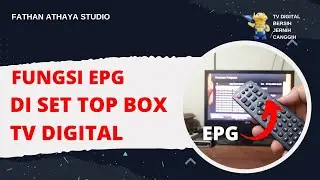 Fungsi EPG pada set top box tv digital