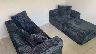 106 Inch Cloud Sectional Couch, Modern Modular Sofa with L-Shape Chaise