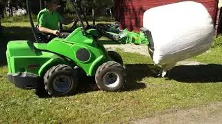 Avant Loader Bale Fork Attachment