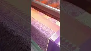 Power looms ✨ Saree Beautiful Design Saree ✨manufacturing Machine working #trendingshorts #ytshorts