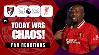 BOURNEMOUTH 3-2 LIVERPOOL | PREMIER LEAGUE. 