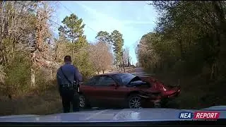 State Police Pursuit Ends In Crash And Foot Chase Arrest In Quitman
