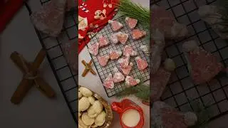 Santa Hat Cookies! #christmasrecipes #cookies #christmascookies #recipe