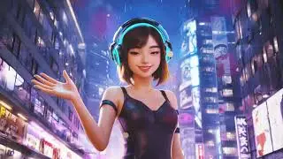 Cyber City LoFi 🌆 Chill Beats to Study, Relax & Focus | Futuristic Anime Girl Aesthetic Mix 2025