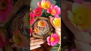 Wedding Ring Box ❤️🌺 #rusticweddingdecor #wedding #rusticwedding #ringbox