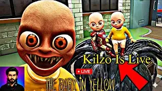 The Baby In Yellow Horror Game Live | Kilzo Gaming #shorts #shortslive #horrorgame