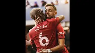 Bruno Fernandez and Pogba - PSD File Break Down - GD Design - Manchester United