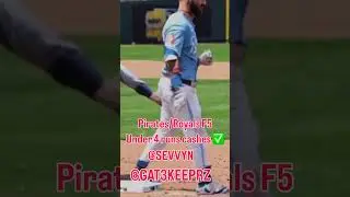 @SEVVYN of @GAT3KEEPRZ #Royals #Pirates under 4.0run F5✅ #sportsbetting #sportsgambling #nogatekeep