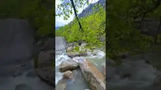 swat valley best waterfall view #green #subscribe #travel #viral #vlogs /please subscribe channel