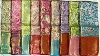 Latest demand new🥰#Pure #kanchipuram#traditional silk #handloom saree#whatsapp 9527470809