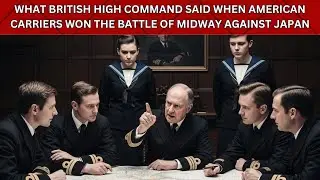 WHAT BRITISH HIGH COMMAND SAID WHEN AMERICAN CARRIERS WON THE BATTLE OF MIDWAY AGAINST JAPAN