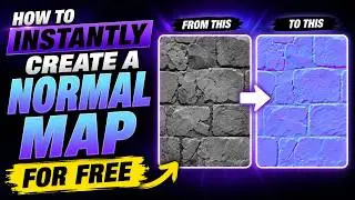 Instantly Create Normal Maps Free Without Photoshop 2026