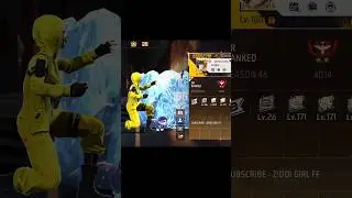 FREE FIRE GIRL 100 LEVEL I'D COLLECTION #freefire #ziddigirlff #freefireshorts