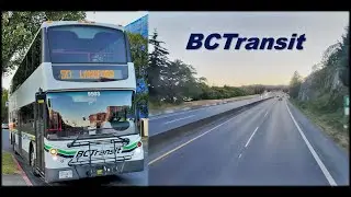 Twilight Time Double Decker Bus Ride from Downtown Victoria to Langford // BC TRANSIT Victoria