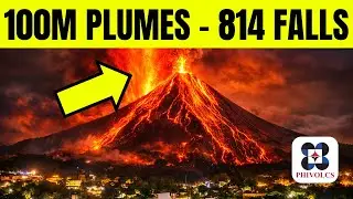 Mayon Eruption ESCALATES: Lava Advances, 4.000 Evacuees, 13 Shelters Overrun!