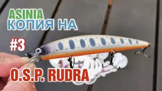 Новинка от ASINIA Копия на O. S. P. RUDRA 130 разловлен на первой рыбалке. Третий обзор