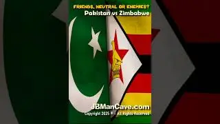 ZIMBABWE vs PAKISTAN Friends Enemies or Neutral? JBManCave.com #Shorts