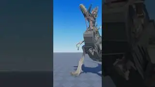 Jurassic blocky zombie Rex teaser #roblox #gaming #halloween #goviral #trex #zombie
