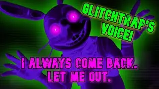 GLITCHTRAP'S VOICE IN HELP WANTED HAS BEEN DECODED | FNaF NEWS