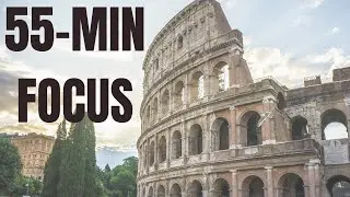 55-Minute Focus Session | Upbeat Calm Music for Productive Mornings