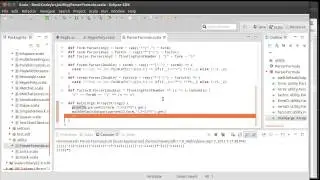 Specifying Parser Output (using Scala)