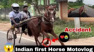 😱 India's first horse motovloger 🔥 | New bike fell down 💔 | All over tamilnadu ride &hearts;️ 