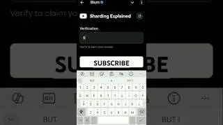 Sharding Explained | BLUM Code Today #shorts