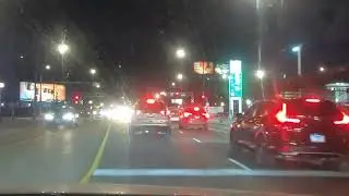 Chicago POV Drive - Night time drive in PIlsen heading south #chicago #pov #explore #travel #pilsen