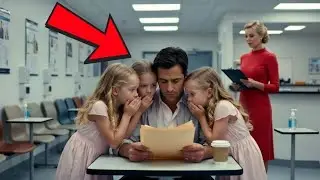 Single dad waiting for test results alone&mdash;until triplet girls whispered: 