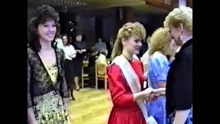 Maturitní ples SZŠ Havl. Brod 1991