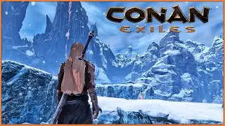 MELHORES LUGARES PARA CONSTRUIR BASE NA NEVE NO PVE - CONAN EXILES