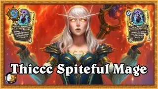 Hearthstone: How To Get An A In Spanish - Legend Thiccc Spiteful Mage