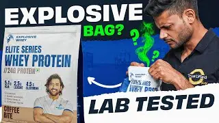 EXPLOSIVE WHEY PROTEIN @ RS 82/SERVING || LAB TEST REPORT - PASS OR FAIL ?? #review #health #fitness