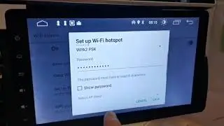 【How to】Setup the WiFi Hotspot for eonon GA9451B Car GPS #Headunit #Autoradio fit  #Mazda3 2004-2009