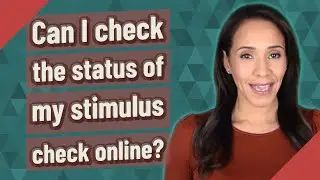 Can I check the status of my stimulus check online?