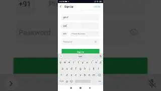 Mobile number invalid issue